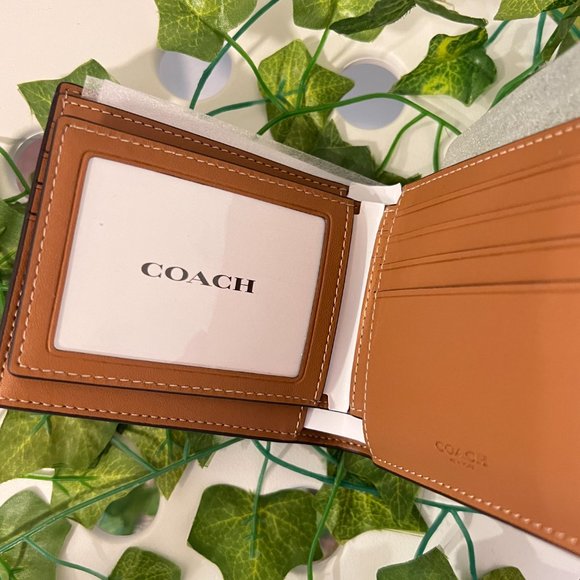 coach 3 In 1 Wallet In Rainbow Signature Canvas C9863 - Picture 4 of 6